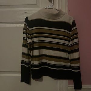 Stripe craft and barrows turtleneck